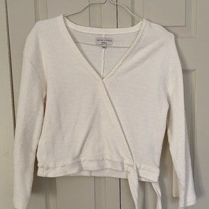 Madewell - only worn once wrap tee